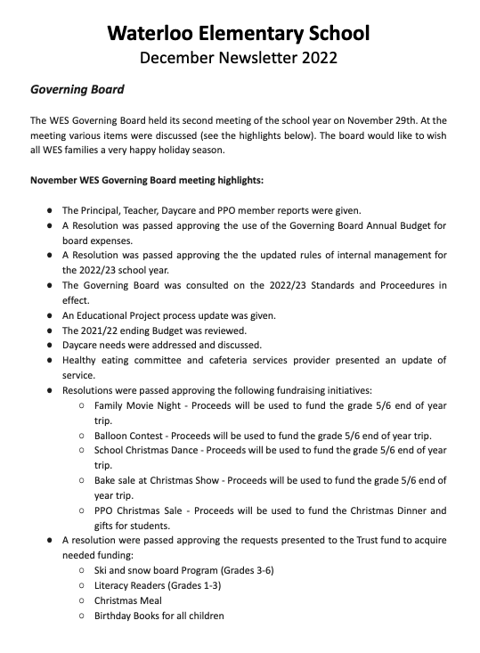 Waterloo Elementary SchoolWaterloo Elementary School Waterloo Elementary, 5 Clark Hill