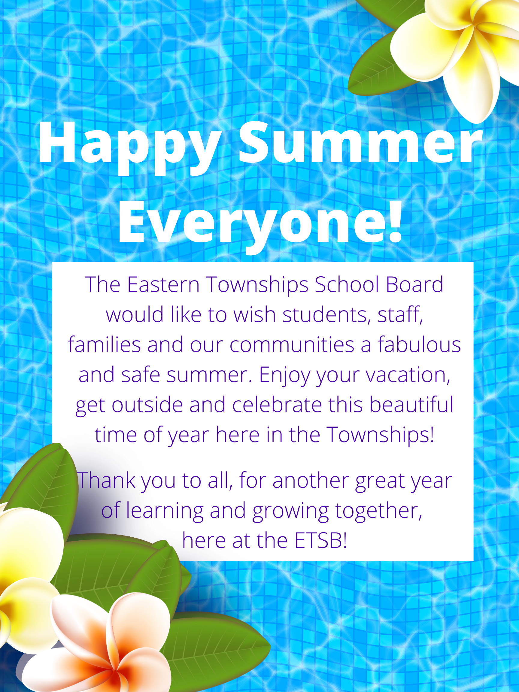 Happy Summer Everyone! Happy Summer Everyone!